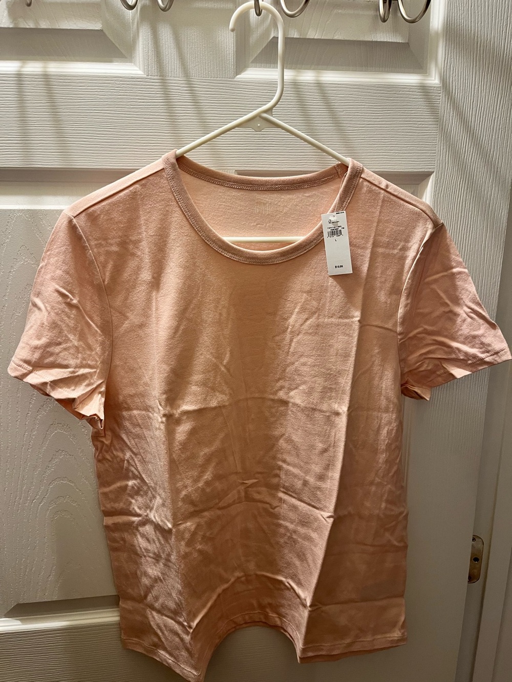 GAP Short Sleeve Tee in Light Pink (Size L) NEW WITH TAG